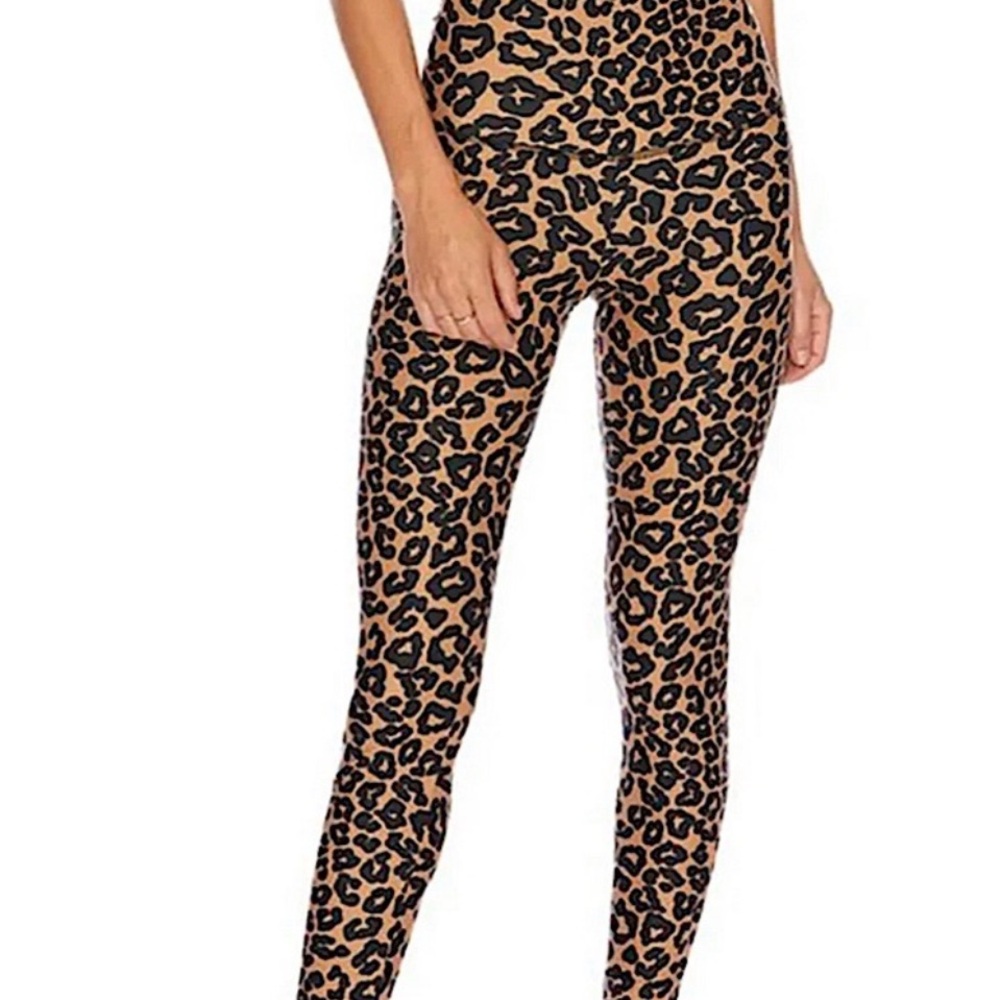 Beach Riot High-Rise Cara Leopard Print Leggings